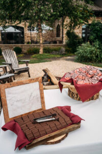 Glamping Launch Party Canned Sangria -008 s'mores bar