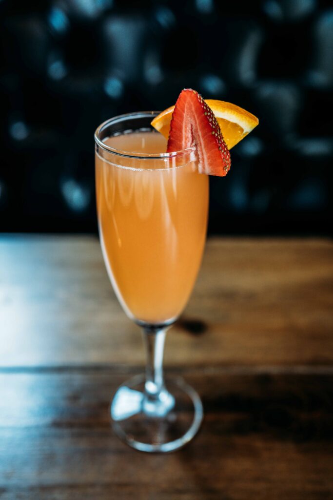 Strawberry Mimosa