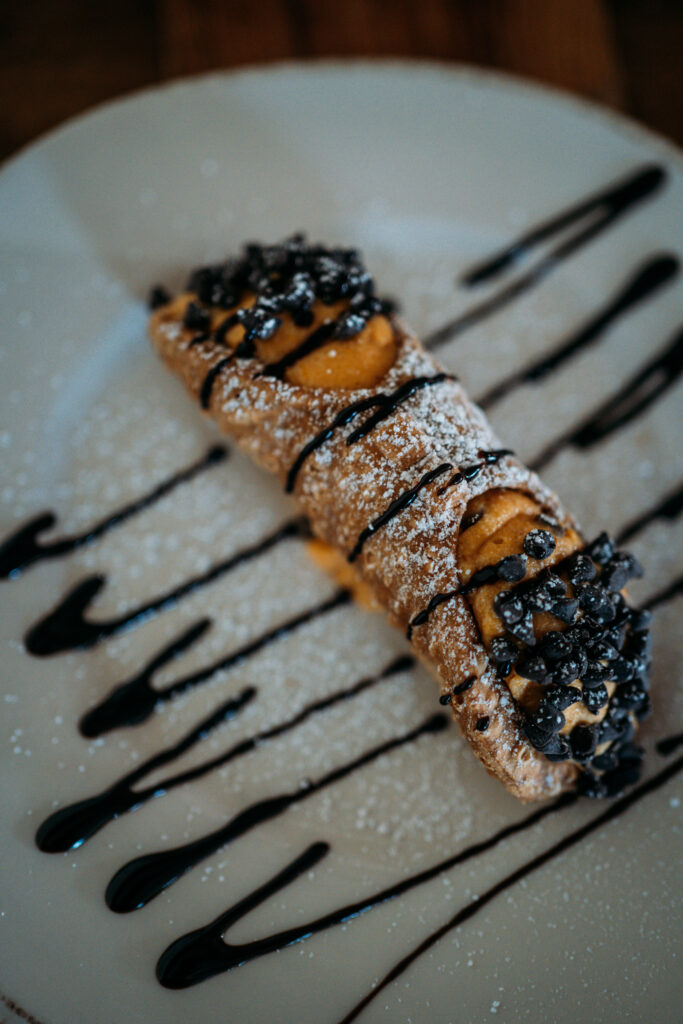 Pumpkin Cannoli Folino Estate Winery