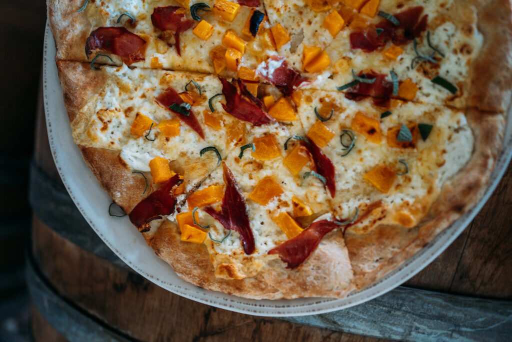 Fall Harvest Pizza Folino Estate Winery