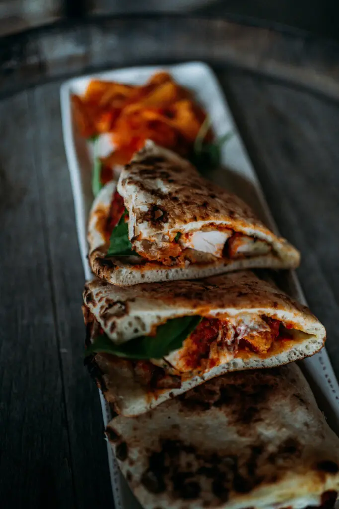 Chicken Parmigiana Piadina