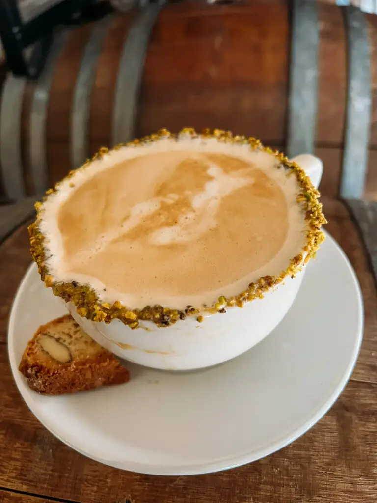 Pistachio Cappuccino