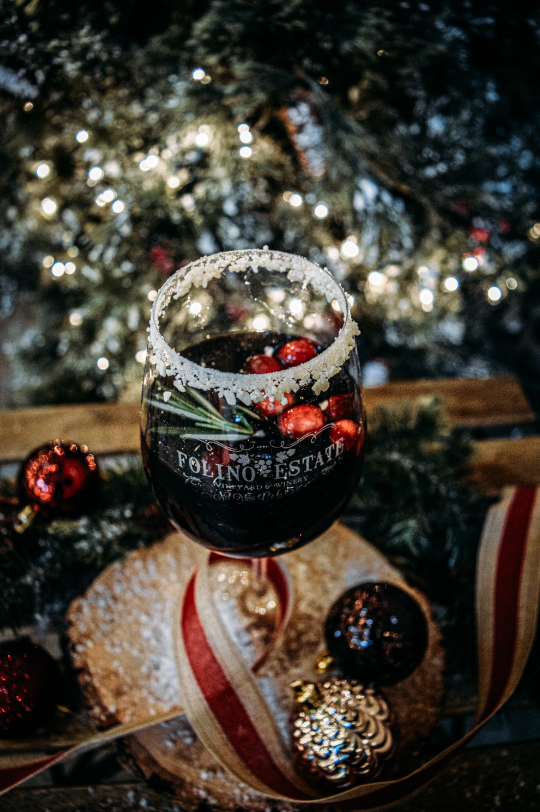 White Chocolate Cranberry Sangria Holiday 2