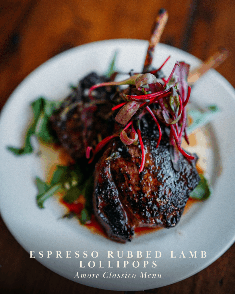 Espresso Rubbed Lamb Lollipops