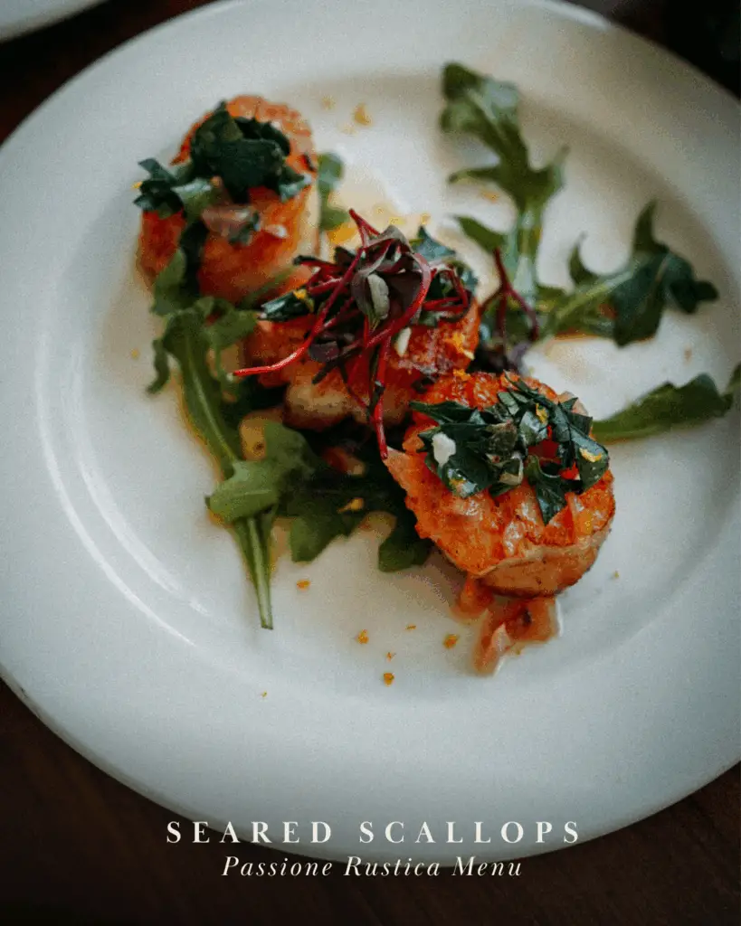 Seared Scallops