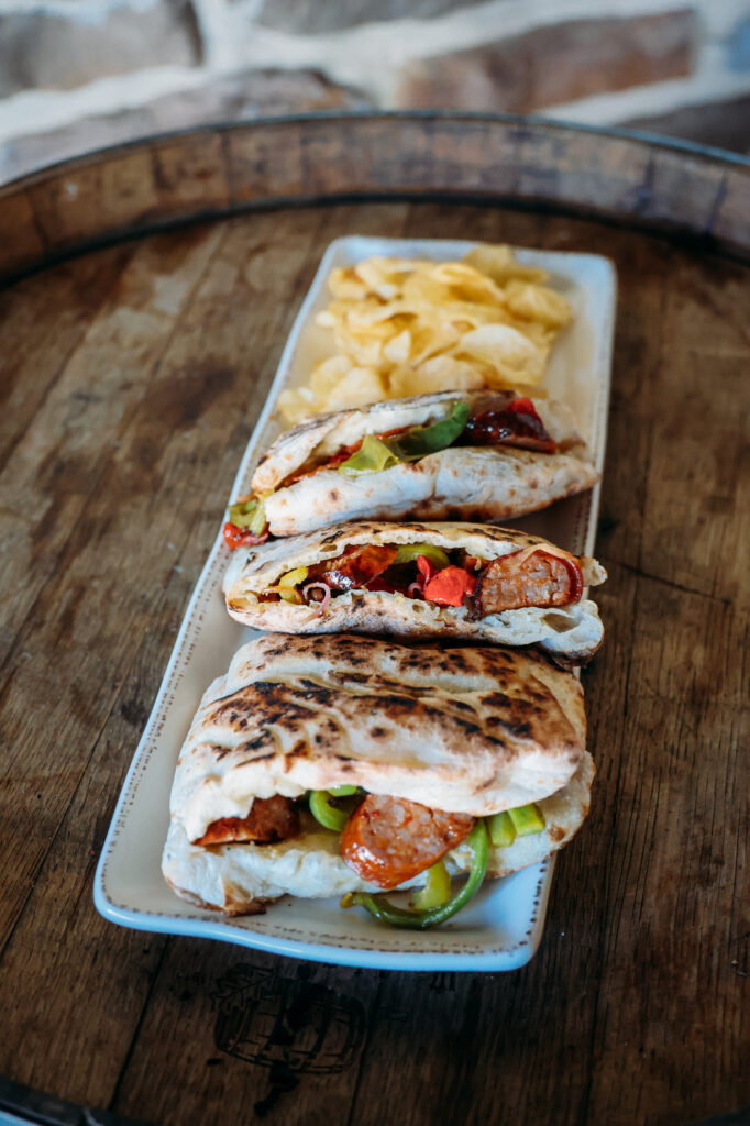 Spicy Calabrian Piadina