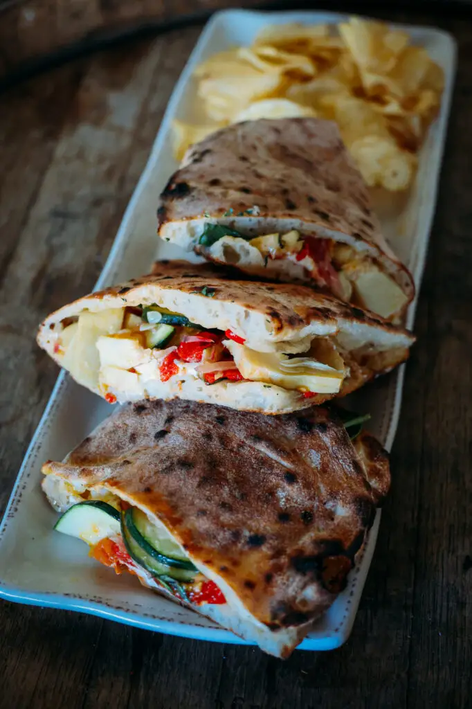 Tuscan Veggie Piadina